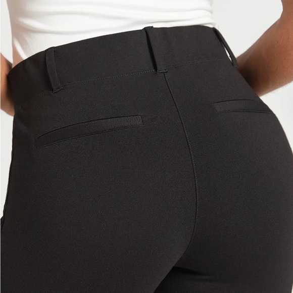 NWOT Betabrand Black Straight Leg Pants - Picture 2 of 5